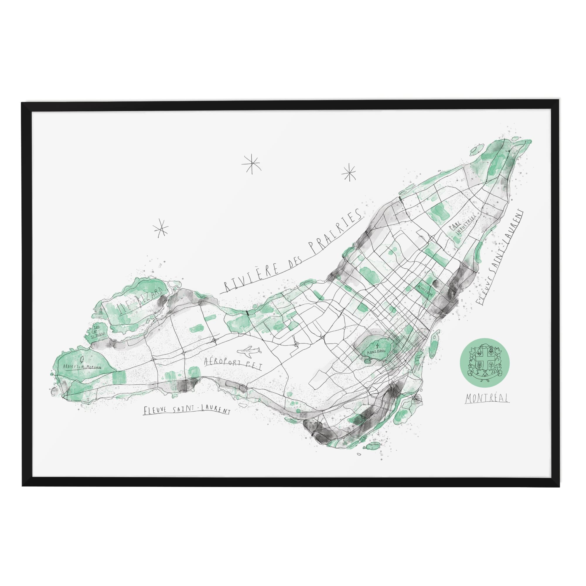 Montreal Art Print - Baltic Club