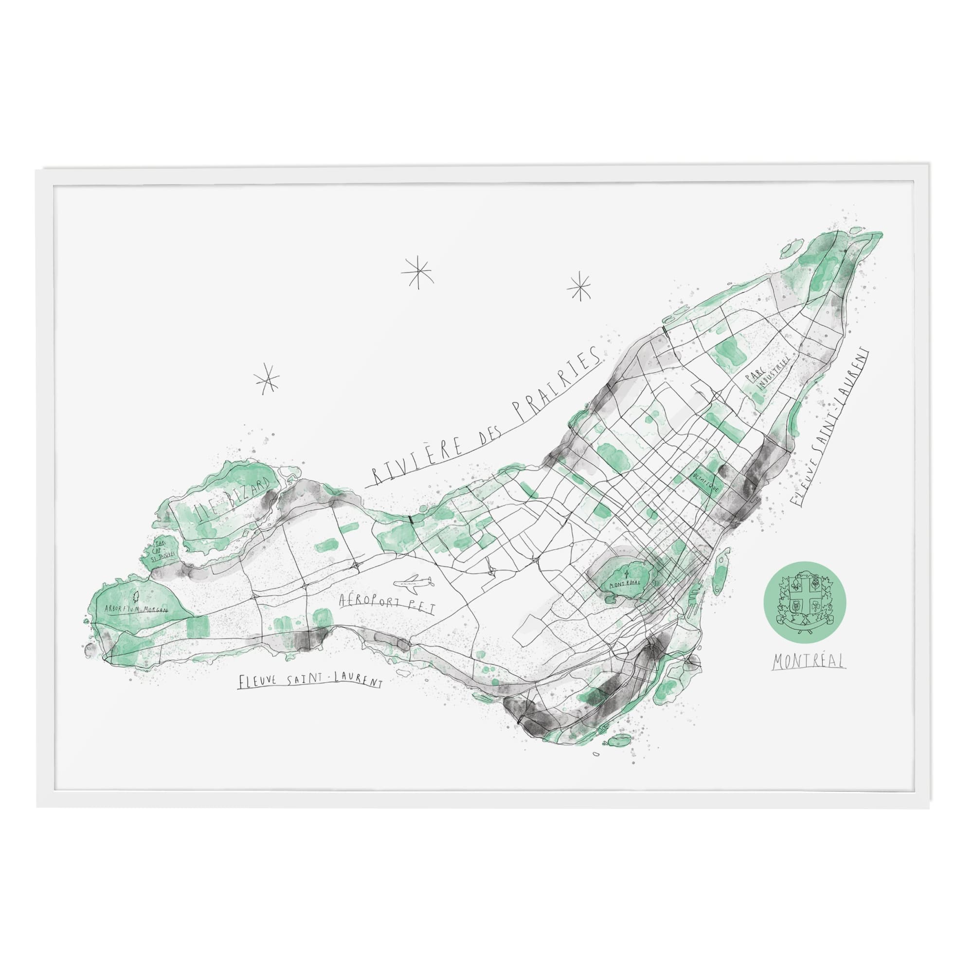 Montreal Art Print - Baltic Club