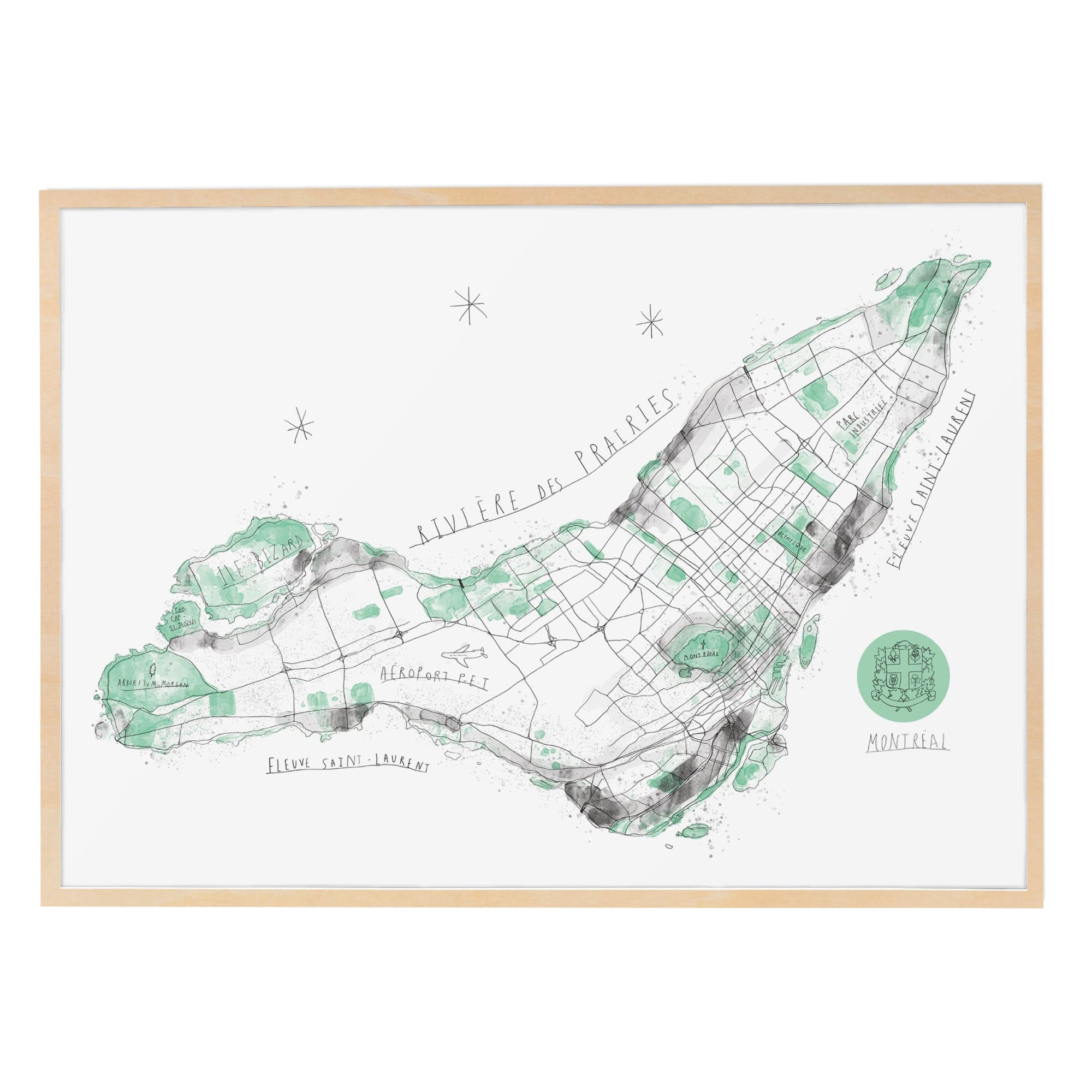 Montreal Art Print - Baltic Club