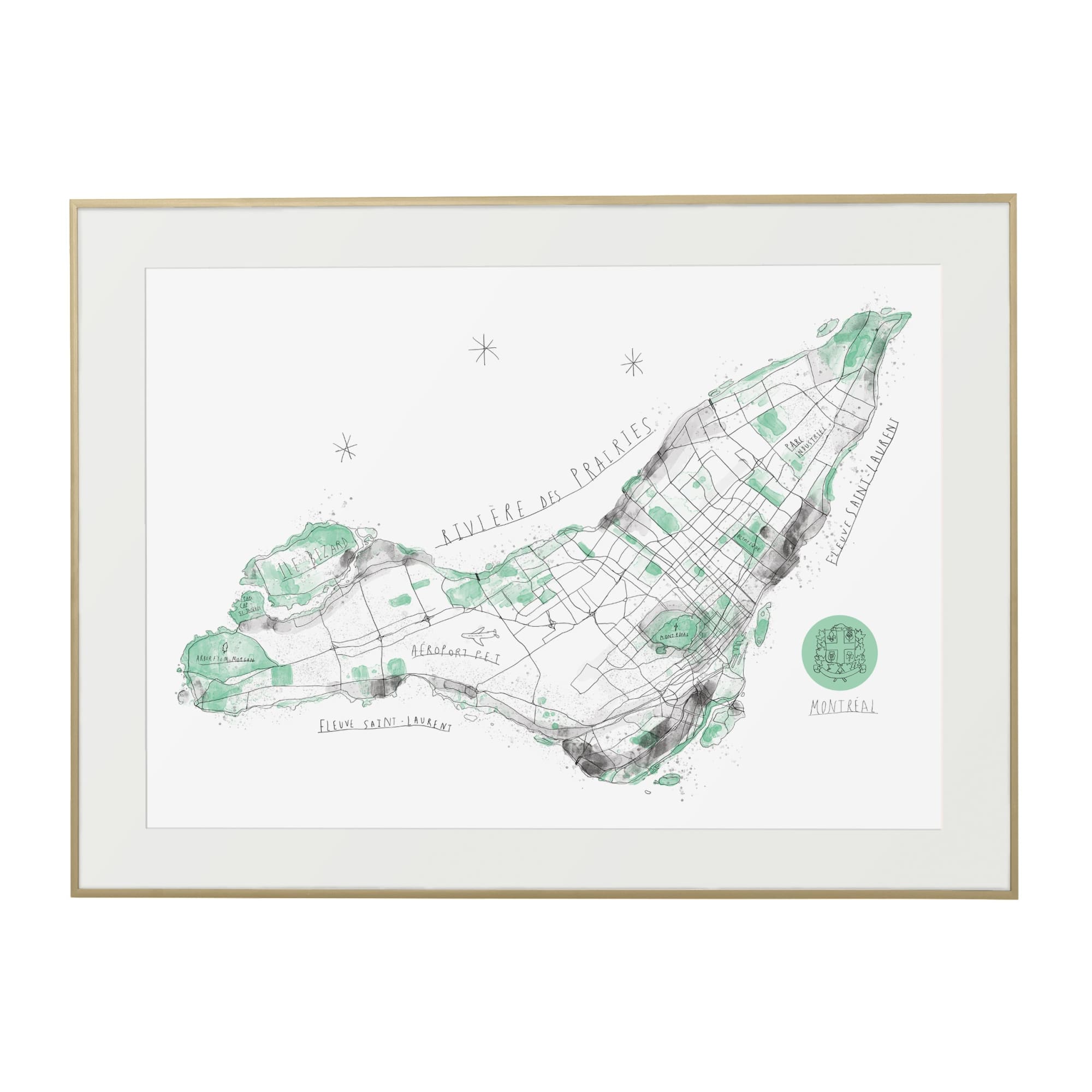 Montreal Art Print | The Baltic Club