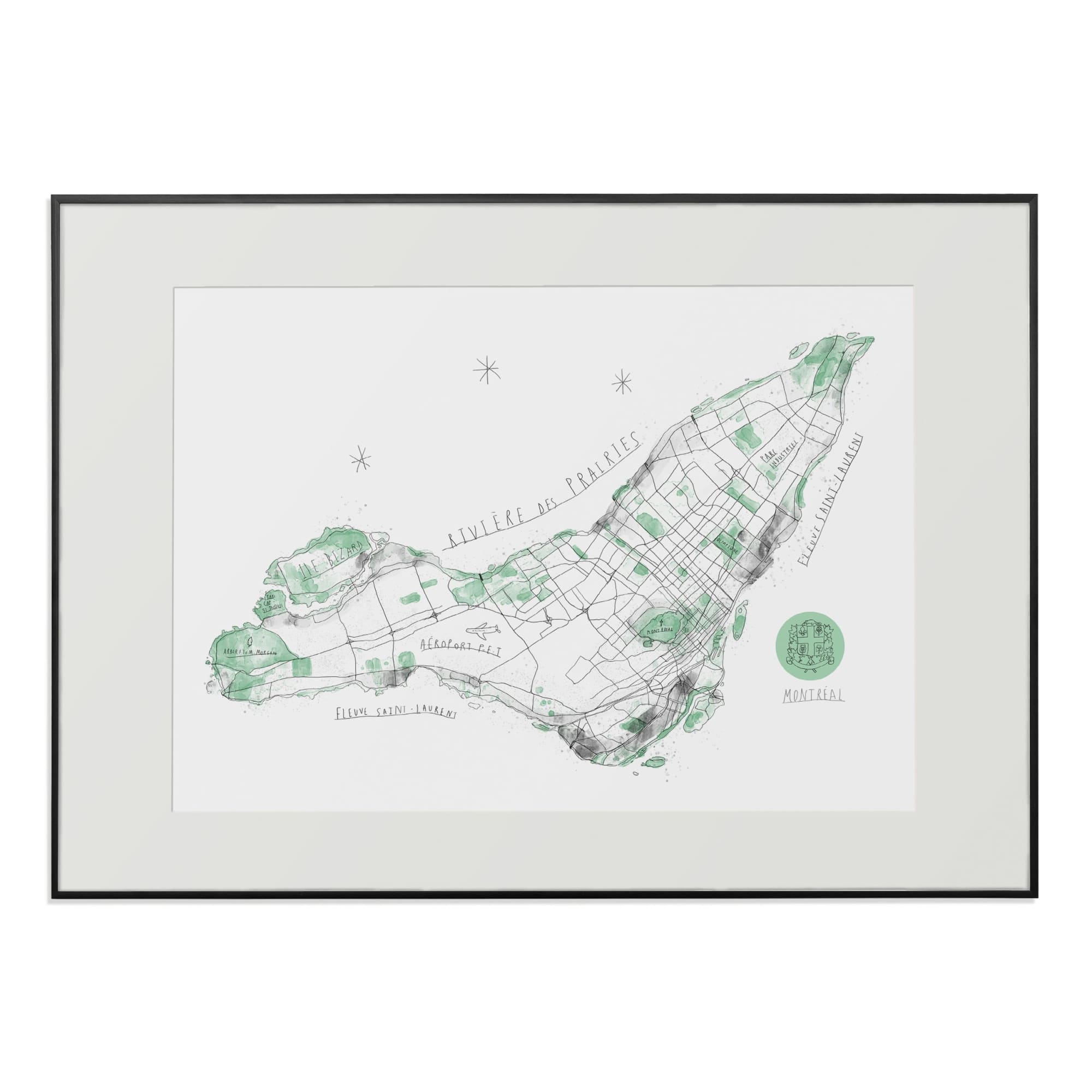 Montreal Art Print | The Baltic Club