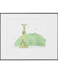 Montreal - Mount-Royal Art Print | 8 x 10 | The Baltic Club