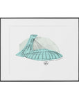 Montreal - Olympic Stadium Art Print - Baltic Club