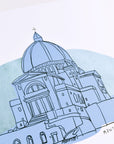 Montreal - Saint - Joseph's Oratory Art print - Baltic Club