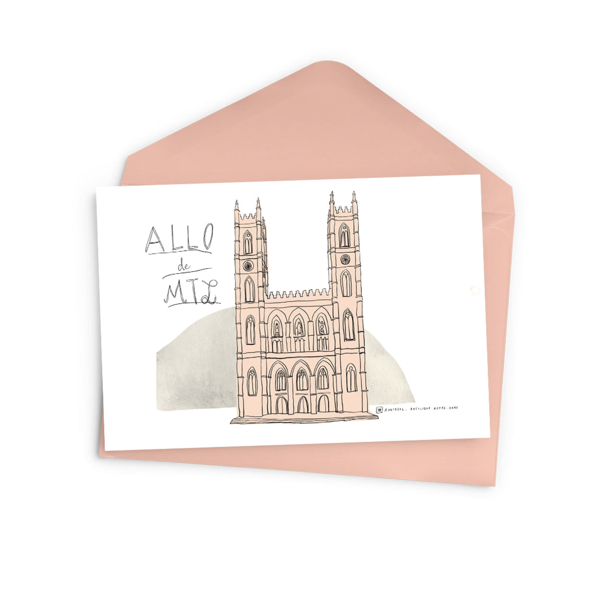 Notre - Dame Basilica (Montréal) Card - Baltic Club