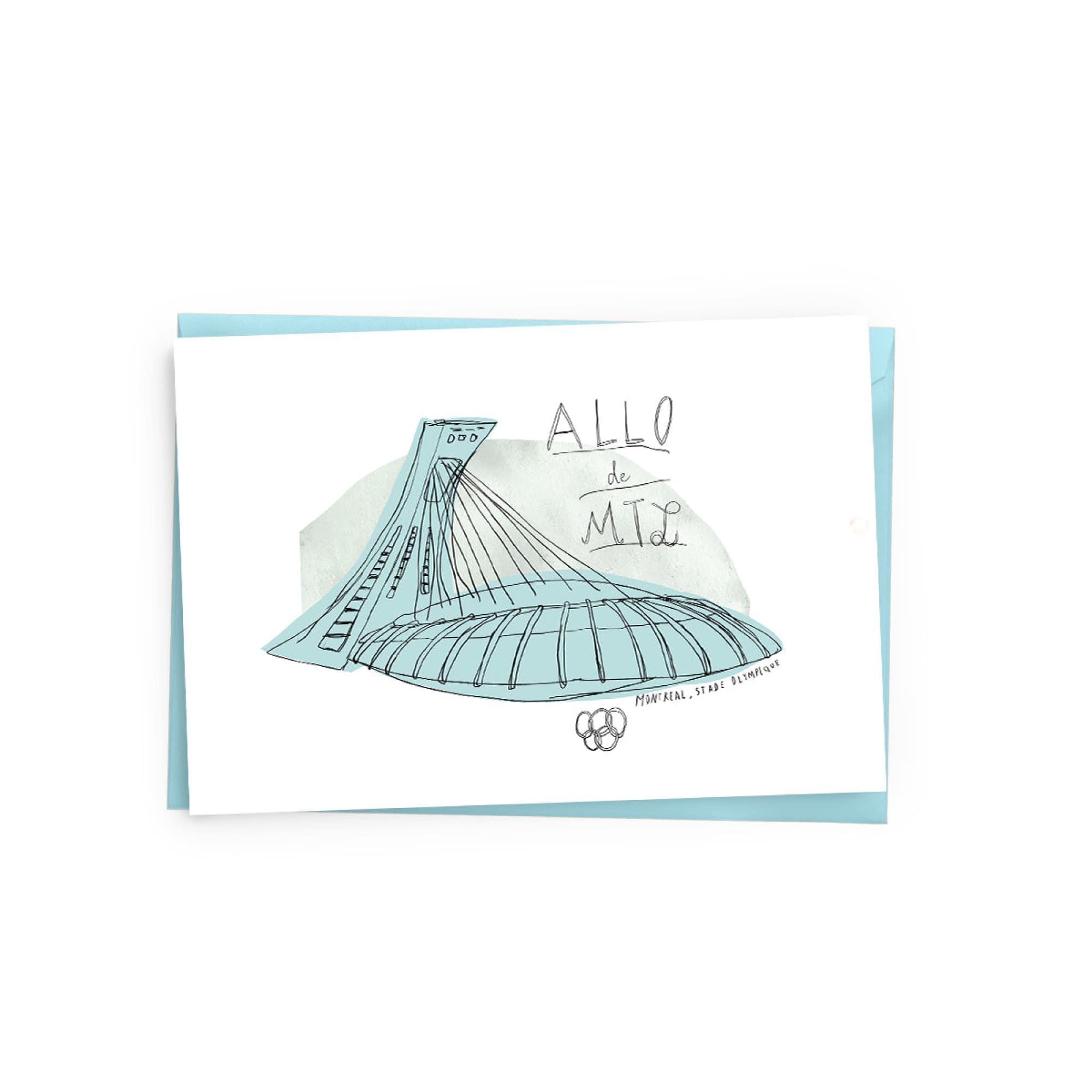 Olympic Stadium (Montréal) Card - Baltic Club