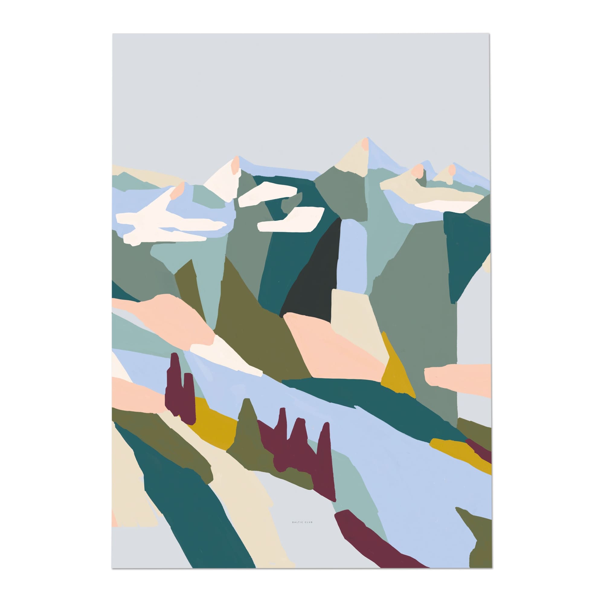 Pacific Slopes Art Print - Baltic Club
