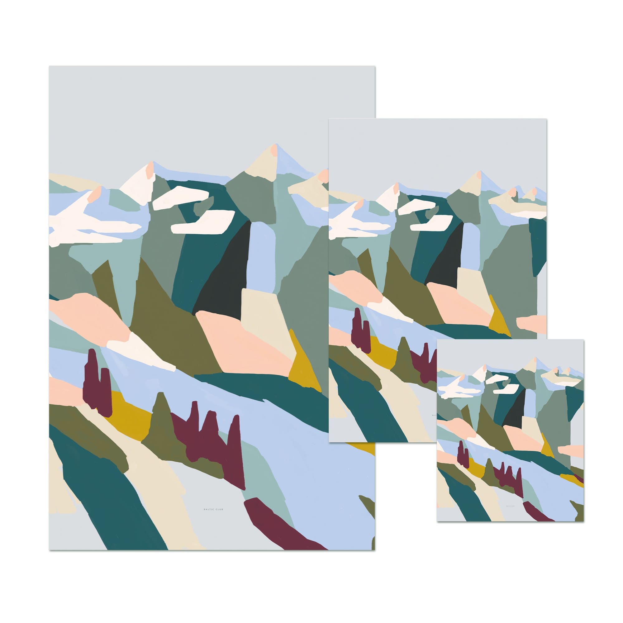 Pacific Slopes Art Print - Baltic Club