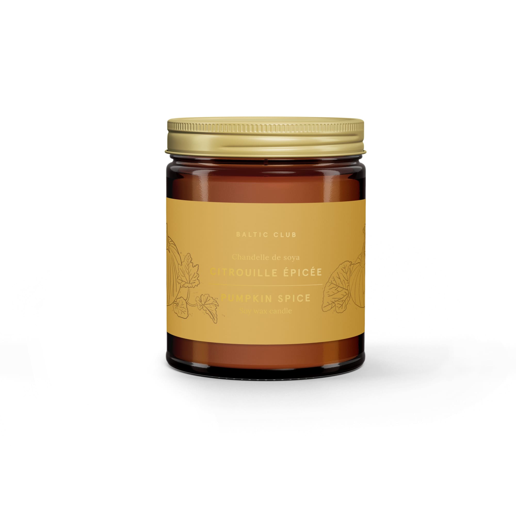 Pumpkin Spice Soy Candle - Baltic Club