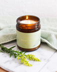 Rosemary & Mint Soy Candle | The Baltic Club