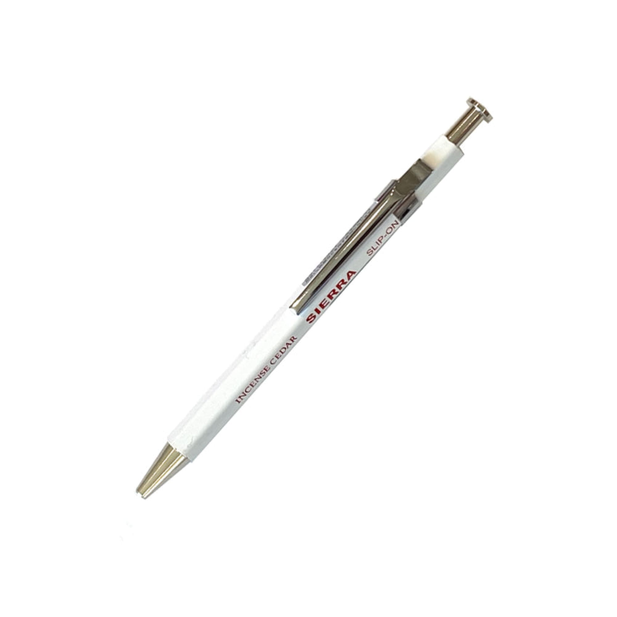 Sierra Wooden Needle Point Pen | White | Sierra