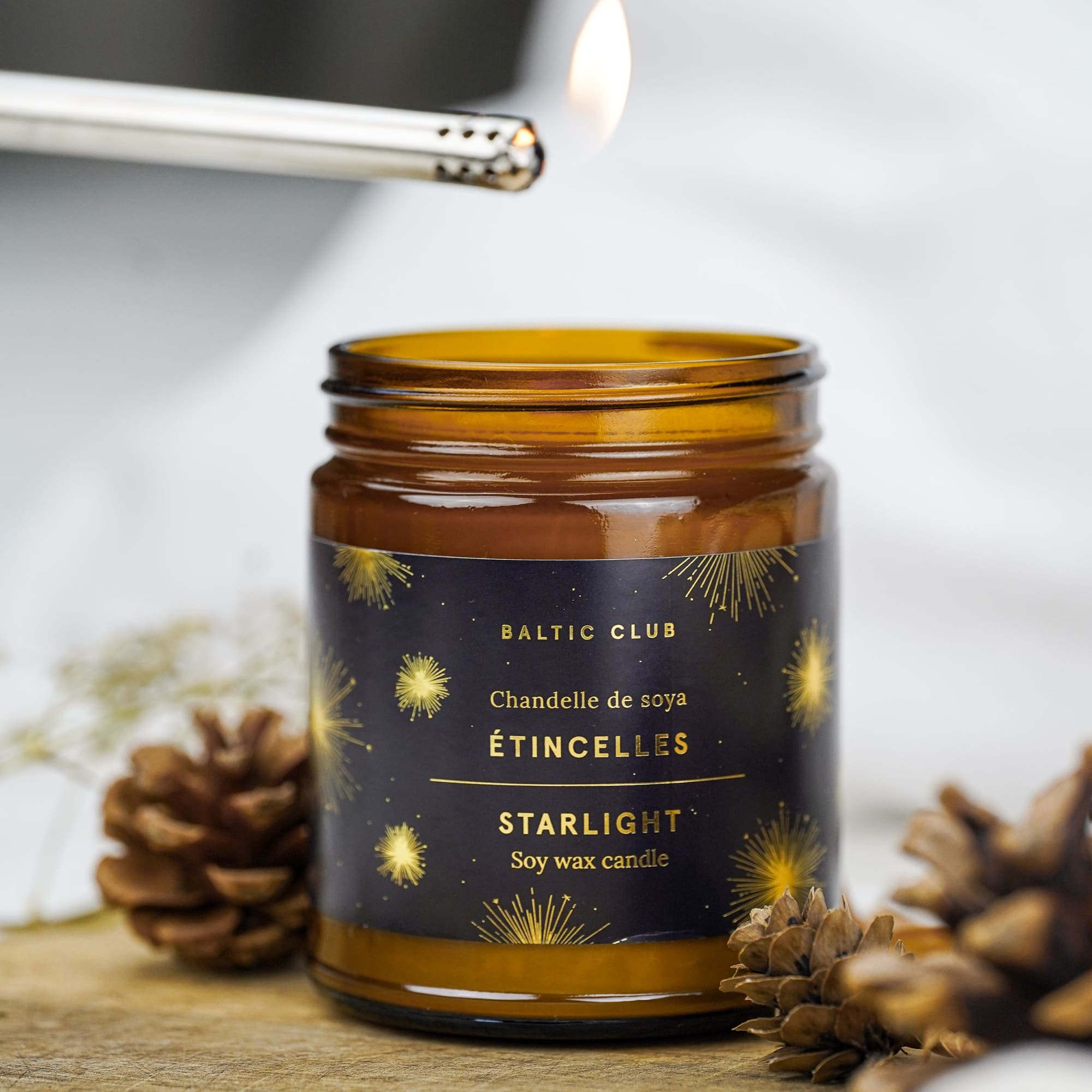Starlight Soy Candle - Baltic Club