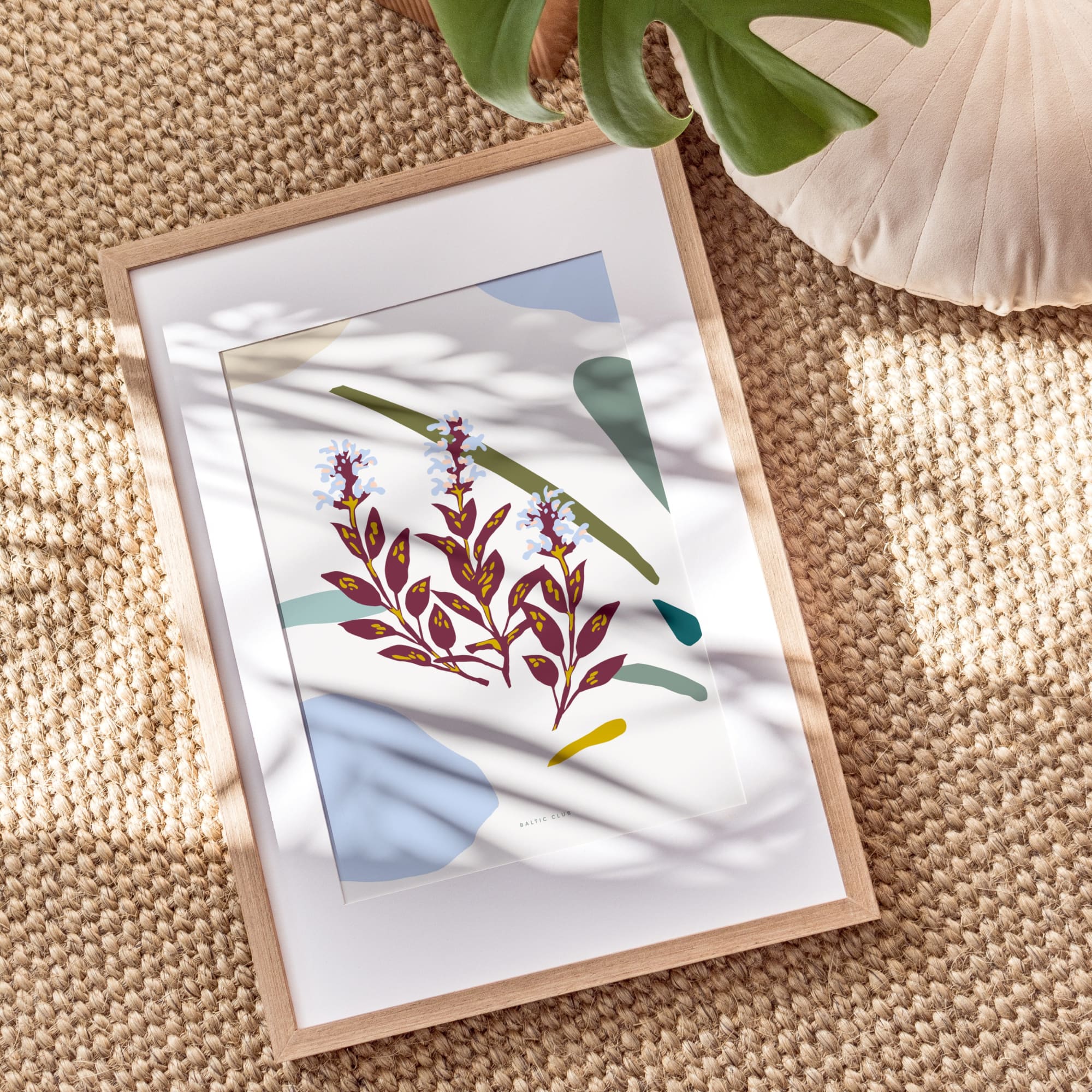 Tectonic Flowers Art Print | 8 x 10 | The Baltic Club