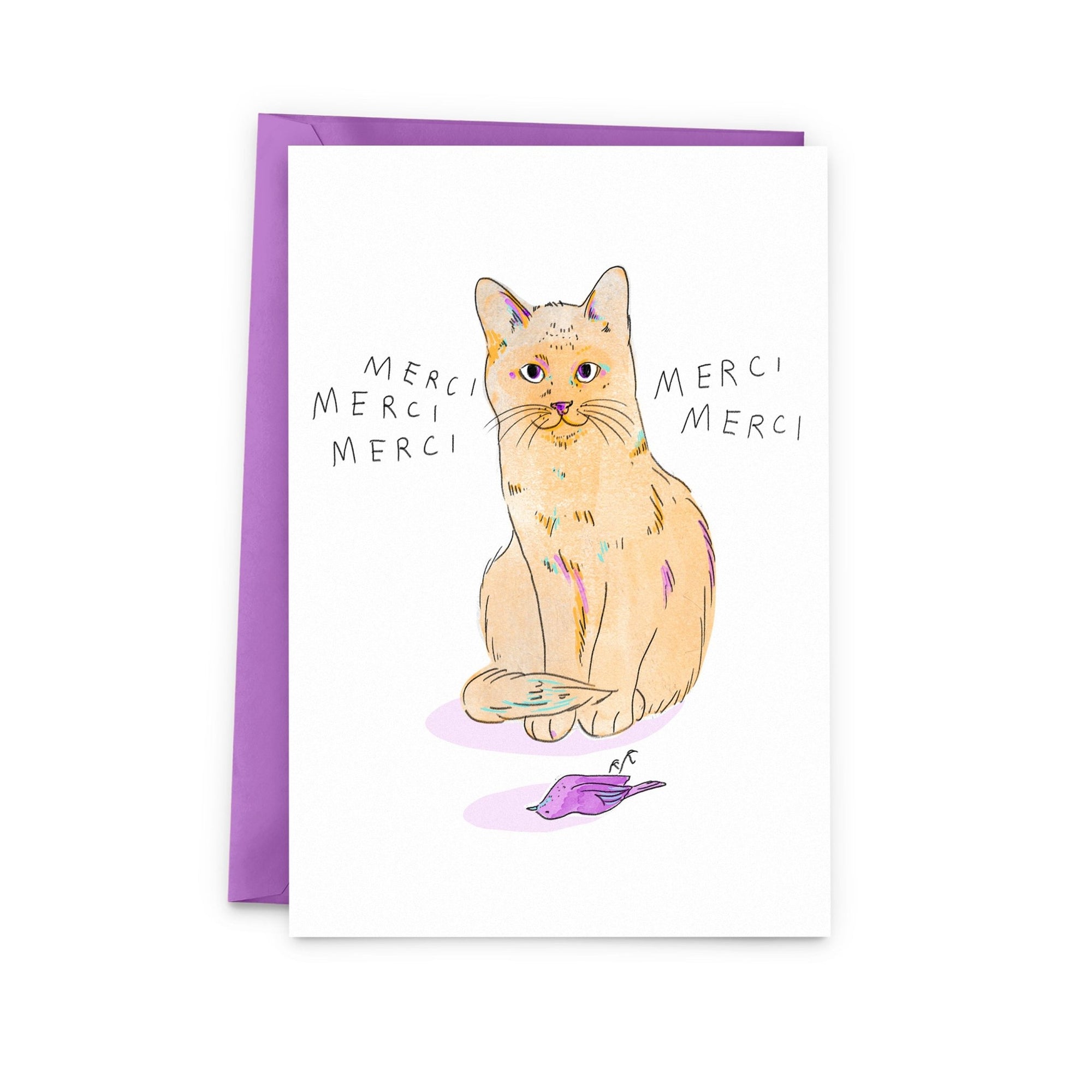 Thanks Kitten Card - Baltic Club