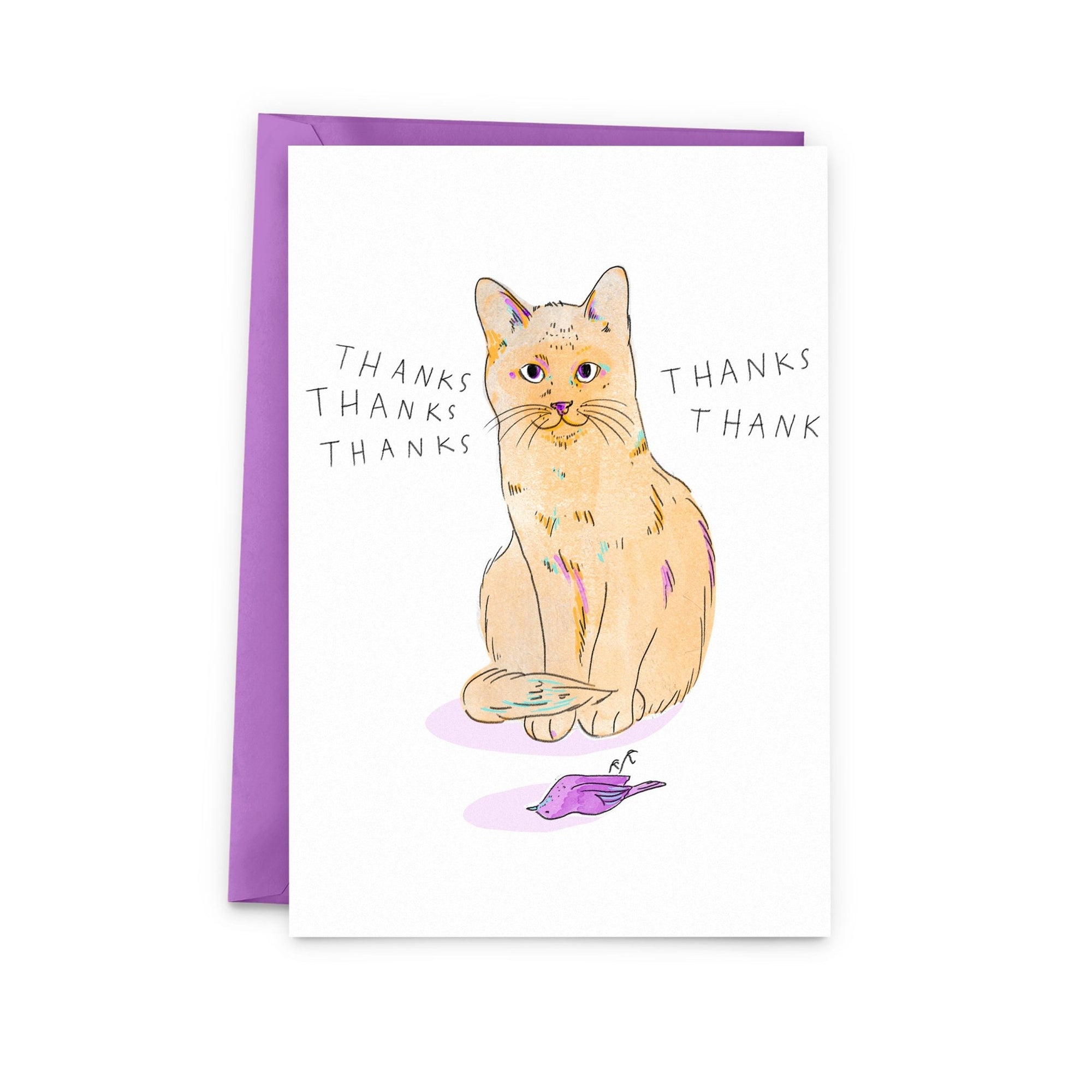Thanks Kitten Card - Baltic Club