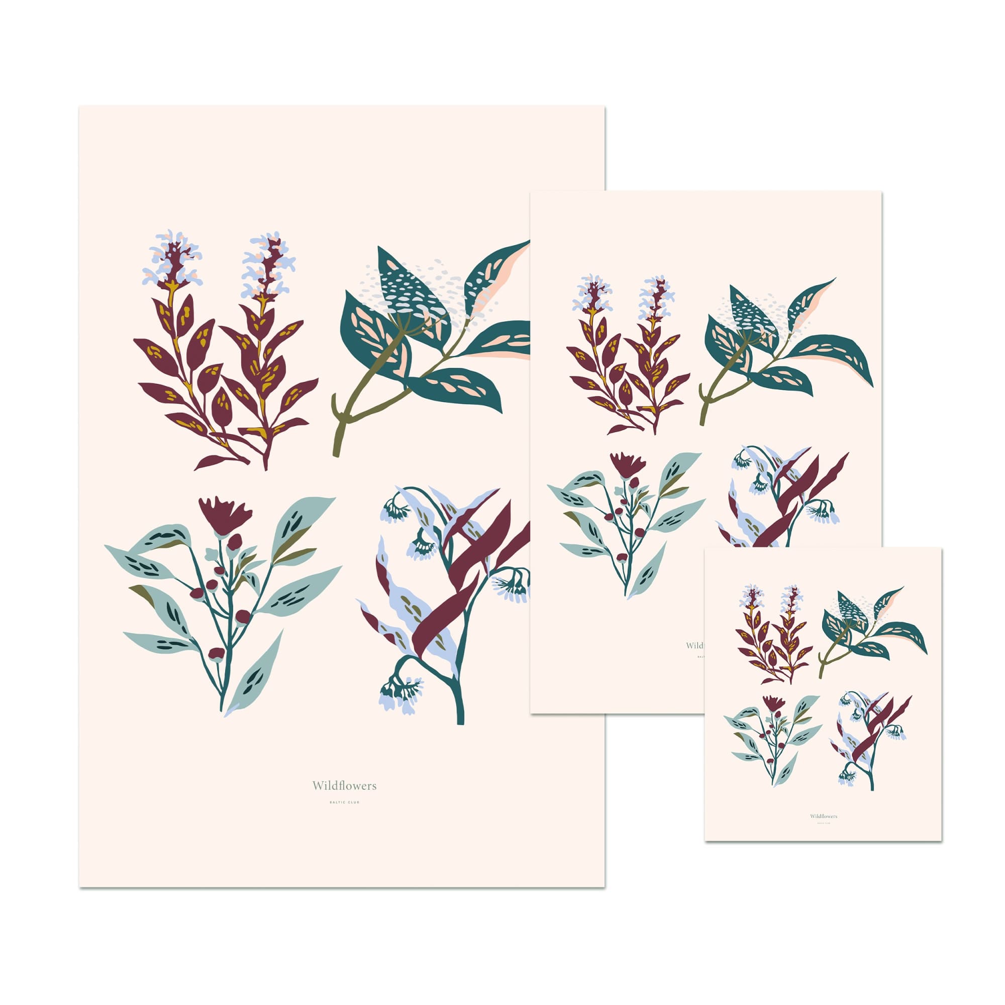 Wildflowers Art Print | The Baltic Club