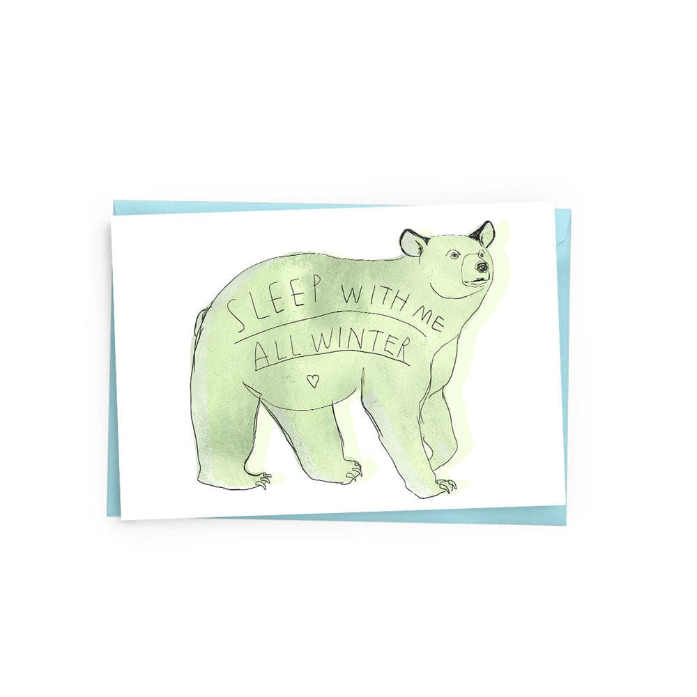 Winter Bear Card - The Baltic Club